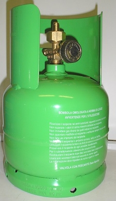 lahev tlaková na chladiva* 2,5L vč. redukce a těsnění-AKCE!
