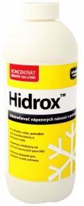 čistič Hidrox 1L na vodní kámen a sliz
