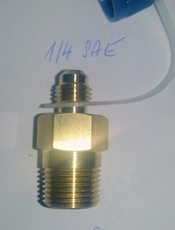 adapter šroubovací T2 (ZG3/8) Value (1/4 SAE,3/8G)
