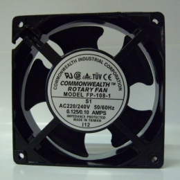 ventilátor axiální 120x120x38  FP-108-1 220V